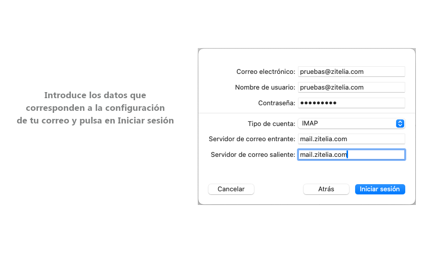 Como configurar el correo electrónico