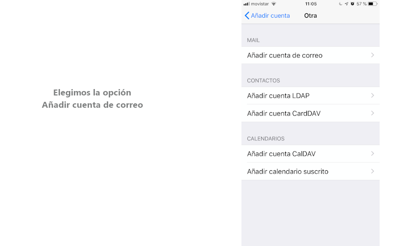 Como configurar el correo electrónico